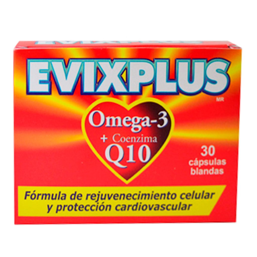 EVIX PLUS X 30 CAPS. BLANDAS